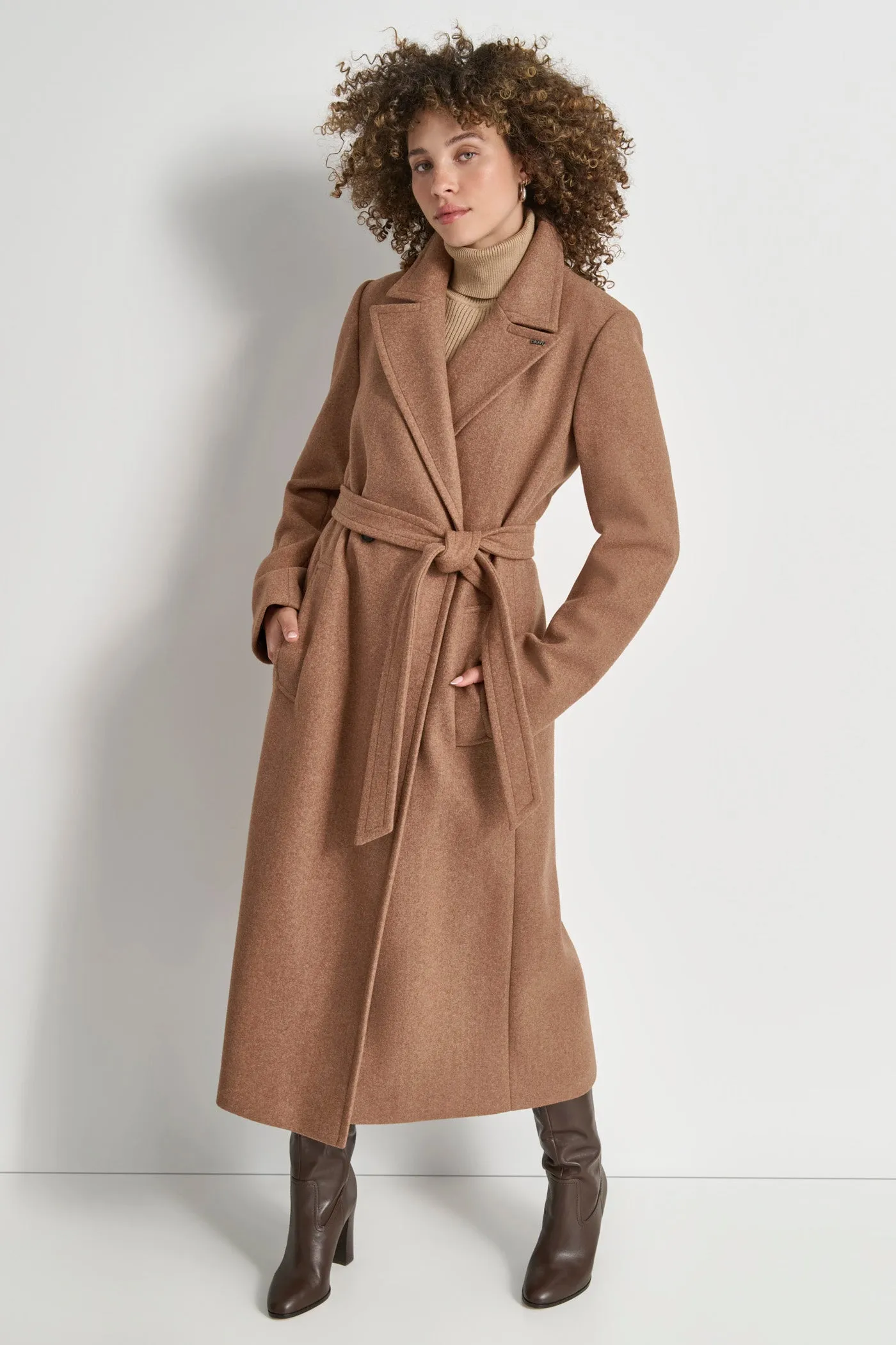 WOOL WRAP COAT