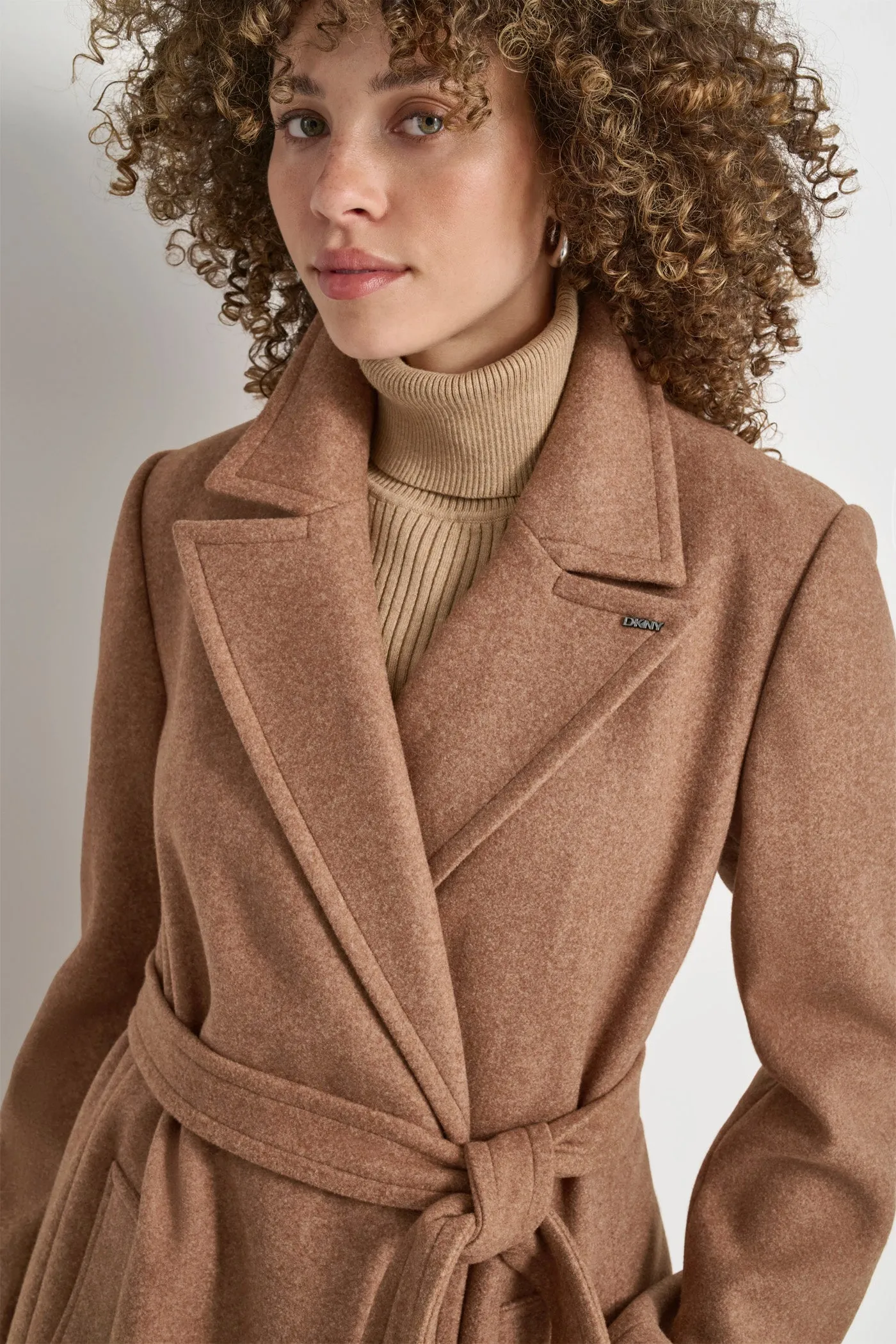 WOOL WRAP COAT